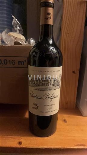 Bordeaux Haut-Médoc Grand Cru Belgrave 2017