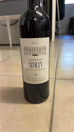 Bordeaux Saint-Estèphe Château Morin 2016