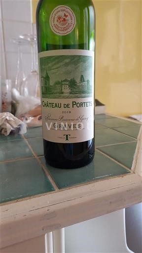 Bordeaux Graves Château Portets Ancienne Baronnie de Gascq 2018