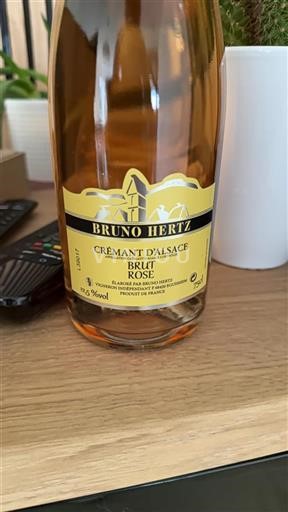 Alsace Crémant d'Alsace Bruno Hertz Non-Vintage