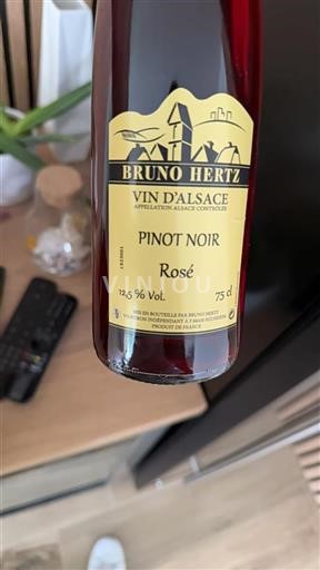Alsace Grand Cru Bruno Hertz Pinot Noir Ei vuosikertaa