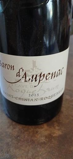 Languedoc Unspecified Cave de Roquebrun Baron d'Aupenac 2015