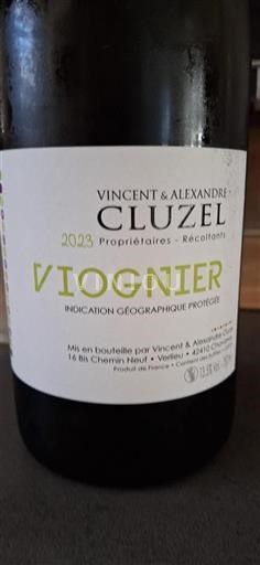 Rhônen laakso Määrittelemätön Vincent & Alexandre Cluzel Viognier 2023