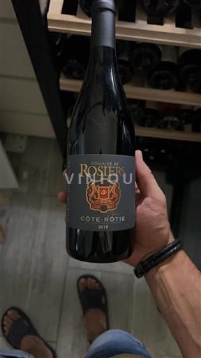 Rhônen laakso Côte-rôtie Domaine Rosiers Cœur de Rose 2019