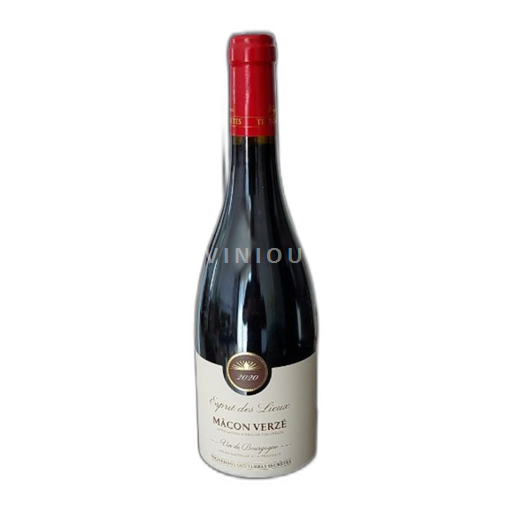 Vin Rouge sec Esprit des Lieux Vignerons des Terres Secrètes 2020 France Bourgogne Mâcon et mâcon-villages