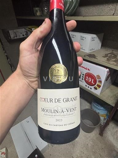 Beaujolais Moulin-à-vent Château Cave du de Chénas Cœur de Granit 2023
