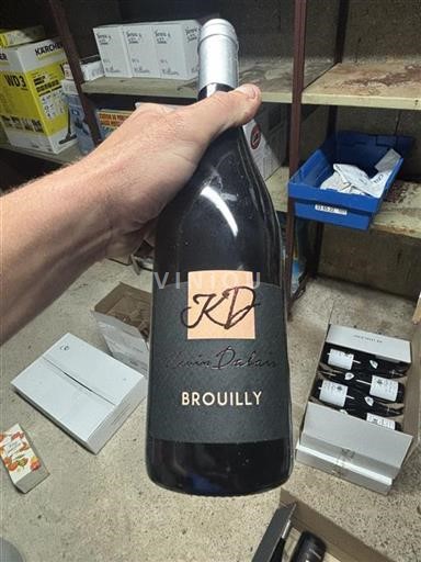 Vin Rouge sec Kévin Dalar 2018 France Beaujolais Brouilly