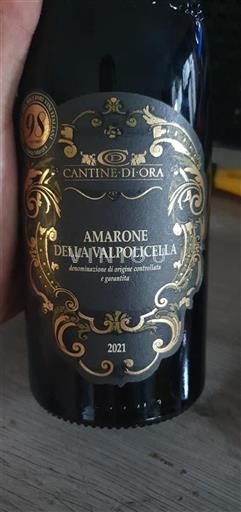 Wines of Veneto Amarone della Valpolicella Cantine di Ora 2021
