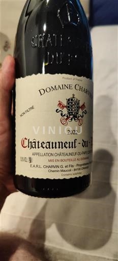 Rhônen laakso Châteauneuf-du-Pape Domaine Charvin 2022