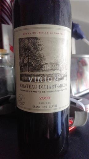 Bordeaux Pauillac Grand Cru Classé Château Duhart-Milon 2009