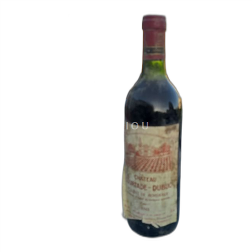 Bordeaux Premières Côtes de Bordeaux Château Courtade-Dubuc 1988