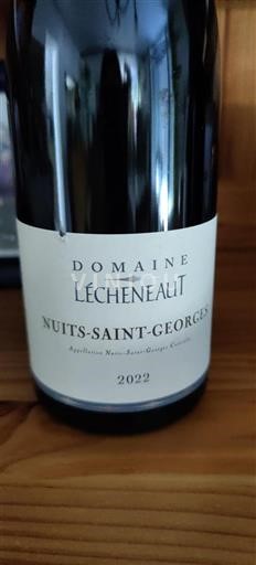 Bourgogne Nuits-saint-georges Domaine Léchenault 2022