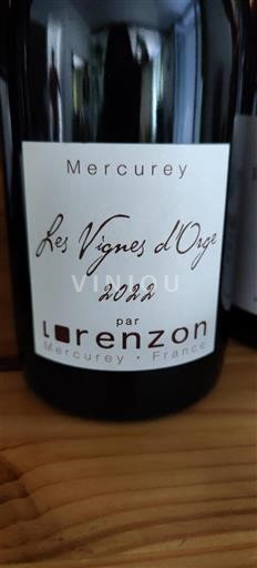 Borgogna Mercurey Lorenzon Les Vignes d'Orge 2022