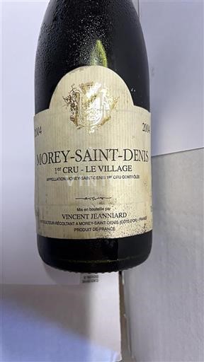 Borgogna Morey-saint-denis Premier Cru Vincent Jeanniard Le Village 2004
