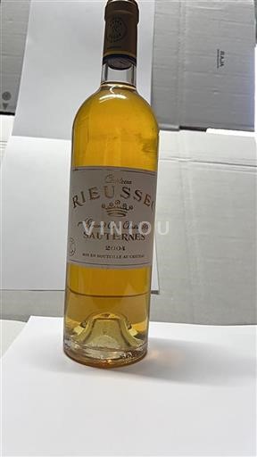 Bordeaux Sauternes Grand Cru Rieussec 2004