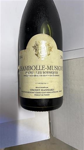 Burgundsko Chambolle-Musigny Premier Cru Vincent Jeanniard Les Borniques 2004
