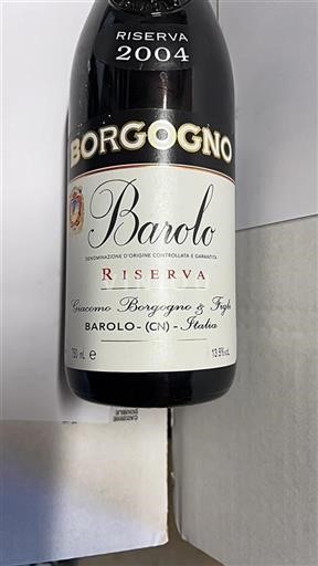 Piemont Barolo Giacomo Borgogno & Figli Riserva 2004