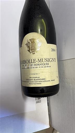 Borgogna Chambolle-Musigny Premier Cru Vincent Jeanniard Les Bornques 2004