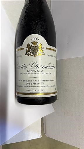 Burgundy Griotte-Chambertin Grand Cru Joseph Roty 2005