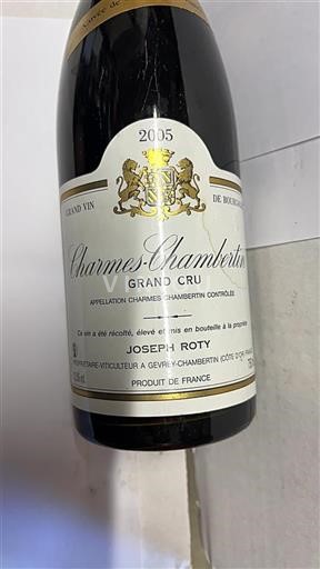 Burgundy Charmes-Chambertin Grand Cru Joseph Roty Cuv%c3%a9e de Tr%c3%a8s Vieilles Vignes 2005