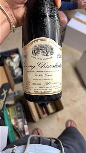 Borgogna Gevrey-Chambertin Grand Cru Domaine Moressex Vieilles Vignes 2004