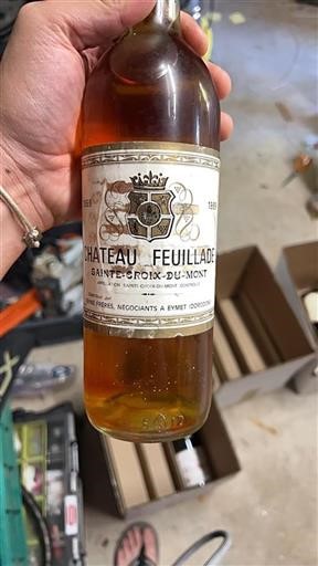 Burdeos Sainte-Croix-Du-Mont Château Feuillade 1969