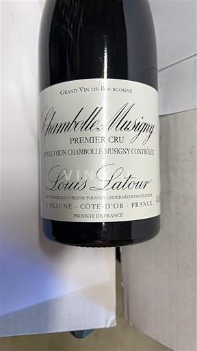 Borgogna Chambolle-Musigny Premier Cru Louis Latour 2012