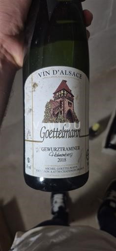 Alsace Grand Cru Goettelmann Gewurztraminer Hahnenberg 2018