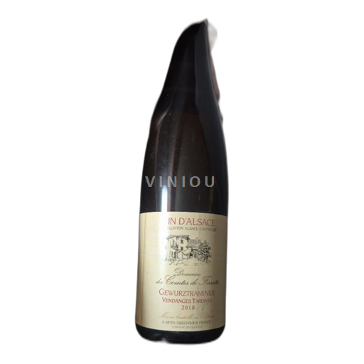 Alsace Domaine Des Comtes de Ferrette Gewurztraminer Vendanges Tardives 2018