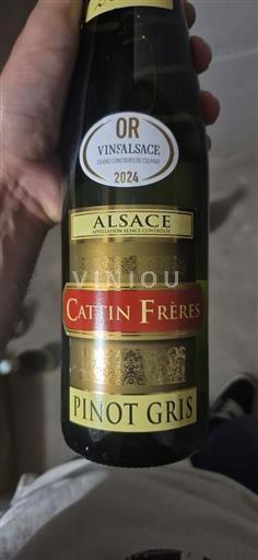 Alsace Cattin Frères Pinot Gris 2024
