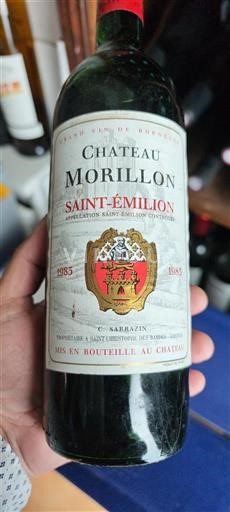 Bordeaux Saint-Émilion Château Morillon 1985