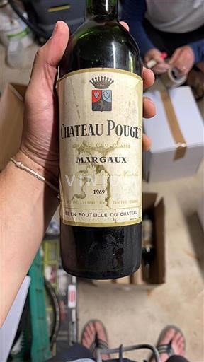 Bordeaux Margaux Grand Cru Château Pouget 1969