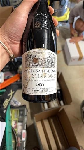 Bourgogne Morey-saint-denis Premier Cru Robert Gibourg Clos de la Bidaude 1999