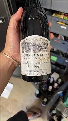 Bourgondië Morey-saint-denis Premier Cru Robert Gibourg Clos de la Bidaude 1999