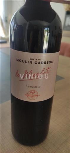 Jugozahod Bergerac Château Moulin Caresse Le Merlot Neleten.