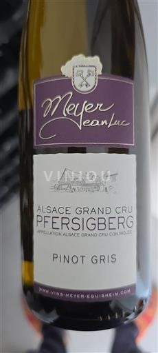 Alsazia Non specificato Grand Cru Meyer Jean Luc Pfersigberg 2022