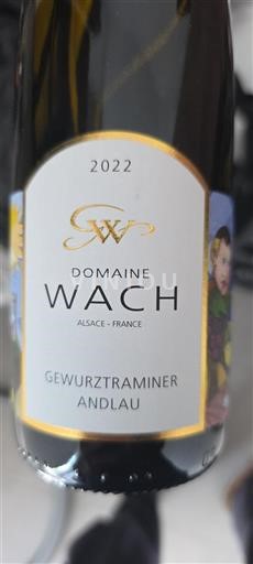 Elsass Gewürztraminer Grand Cru Domaine Wach 2022