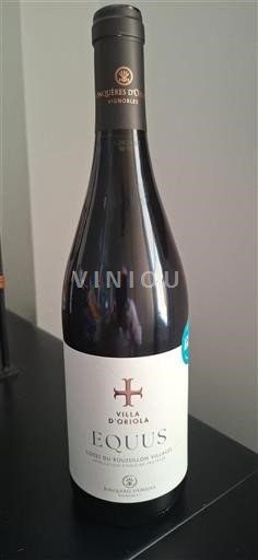 Roussillon Côtes du Roussillon Villages Jonquères Oriola Equus Non-Vintage