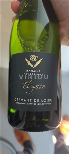 Valle del Loira Crémant del Loira Domaine Des Bessons Élégance Sin añada