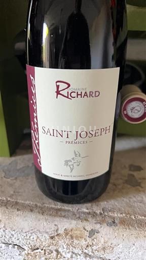 Valle del Rodano Saint-Joseph Domaine Richard Prémices Senza annata