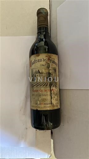 Bordeaux Graves Grand Cru France 1967
