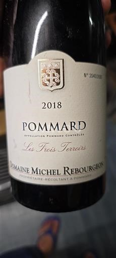 Burgundija Pommard Domaine Michel Rebourgeon Les Trois Terroirs 2018