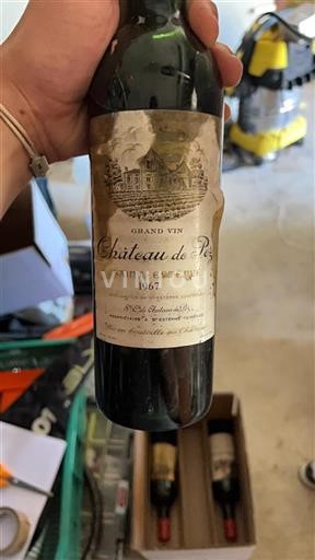 Bordeaux Saint-Estèphe Grand Cru Pez 1967