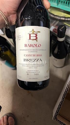 Piemont Barolo Brezza Cannubi 2010