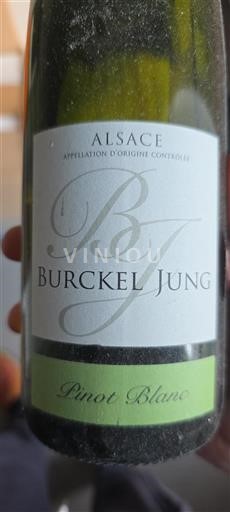 Alsace Grand Cru Burckel Jung Pinot Blanc 2017