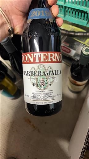 Piedmont Barbera d'Alba Giacomo Conterno Vigna Francia 2019