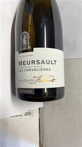 Burgundi Meursault Jean-Philippe Fichet Les Chevalières 2020