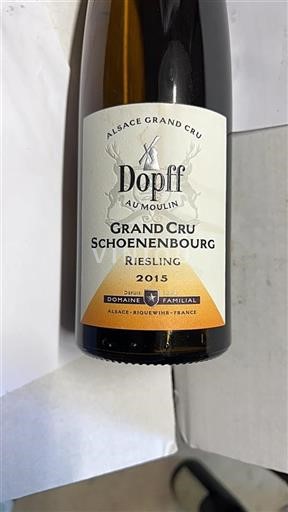 Alsazia Alsazia Grand Cru Grand Cru Dopff au Moulin Schoenenbourg 2015
