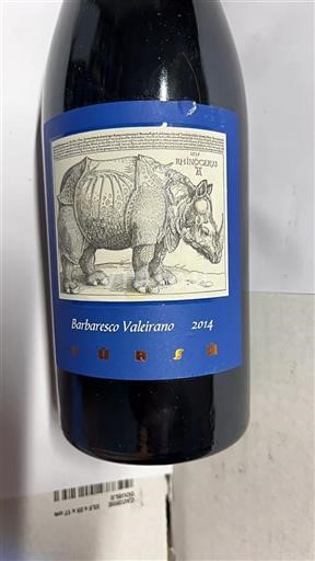 Piedmont Wines Barbaresco Vürsù Valeirano 2014