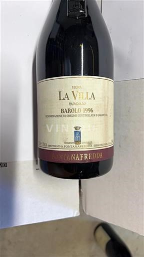 Piemont Barolo Fontanafredda Vigna La Villa Paiagallo 1996